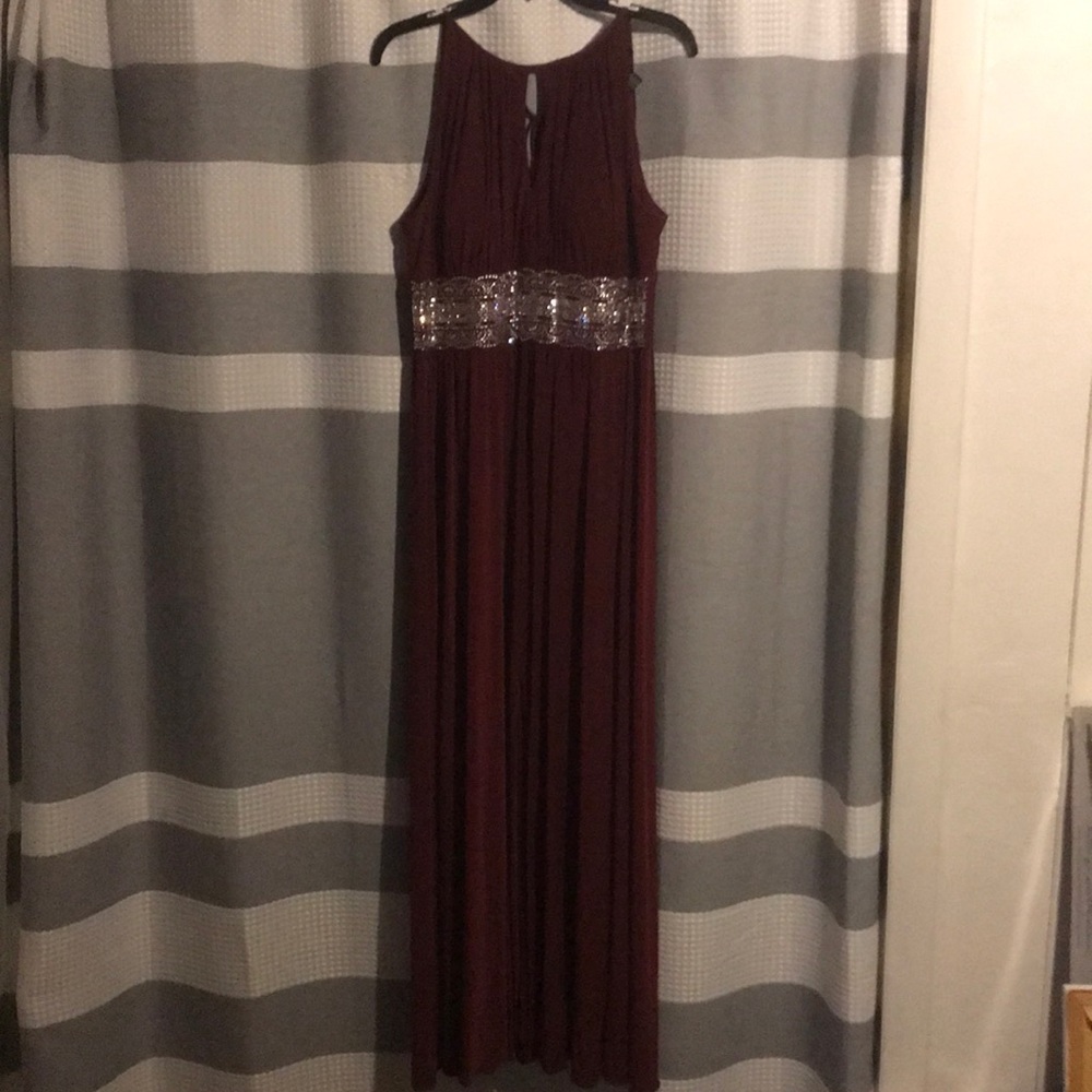 Sleeveless Beaded Prom Dress